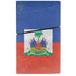 Haitian Flag Distressed PS5 Slim Disk Console Skin